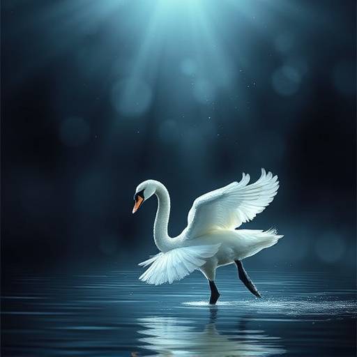 Affiche de 'Le Lac des Cygnes', un ballet intemporel.
